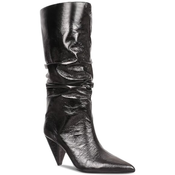 INC International Concepts Womens Diiannaa Slouch Boots 10 Pewter MSRP $129 - Picture 1 of 6